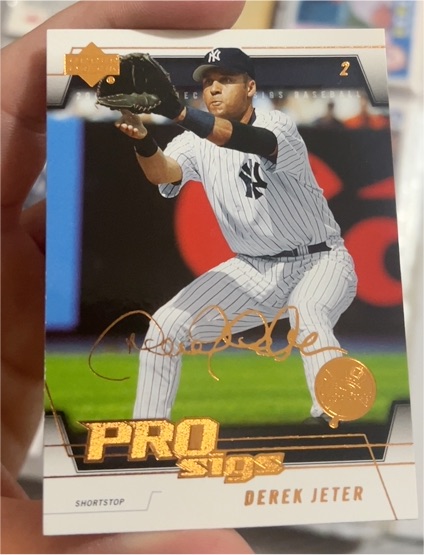2005 Upper Deck Pro Sigs #2 Derek Jeter — front