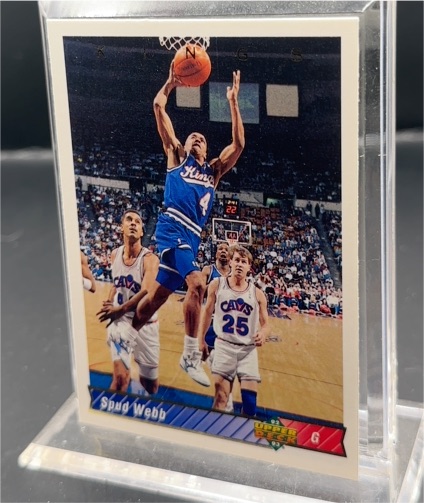 1992 Upper Deck #96 Spud Webb — front