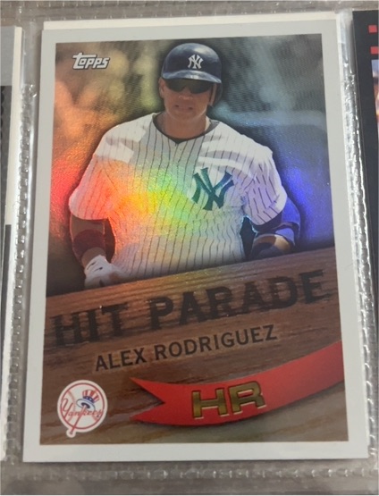 2007 Topps Hit Parade #HP6 Alex Rodriguez — front