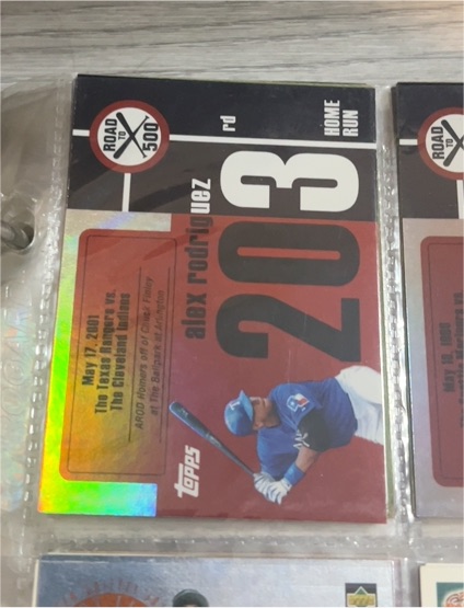 2007 Topps Road to 500 #203 Alex Rodriguez — front