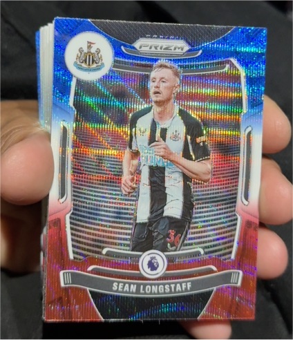 2021-22 Panini Prizm Premier League #36 Sean Longstaff — front