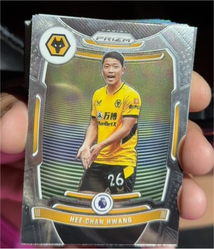 2021-22 Panini Prizm Premier League #57 Hee-Chan Hwang — front