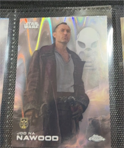 2025 Topps Chrome Star Wars Jod Na Nawood — front