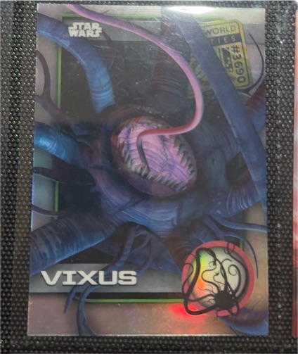 2025 Topps Chrome Star Wars #UO-23 Vixus — front