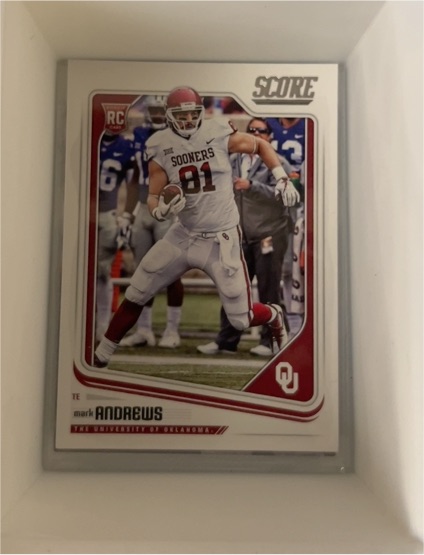 2018 Score #378 Mark Andrews — front