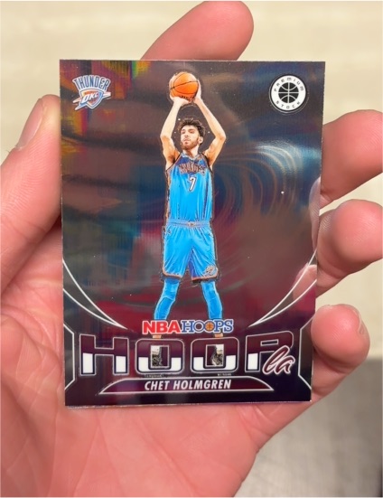 2023-24 Panini NBA Hoops Premium Stock #14 Chet Holmgren — front