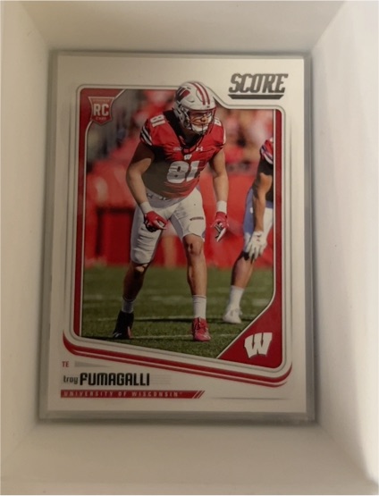 2018 Score #427 Troy Fumagalli — front