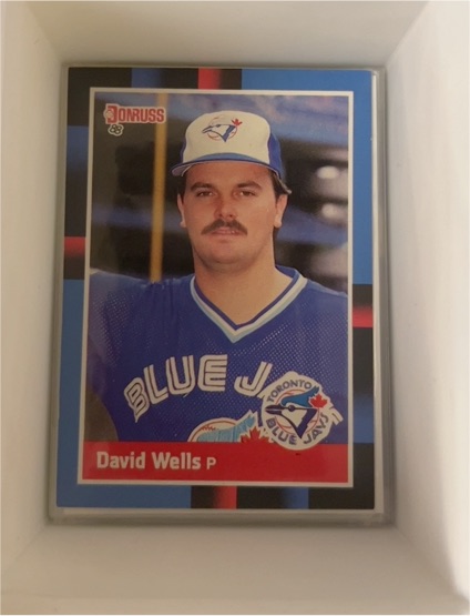 1988 Donruss #640 David Wells — front