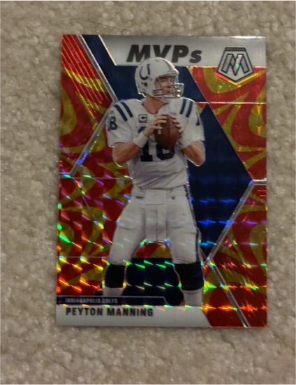 2020 Panini Mosaic MVPs #299 Peyton Manning — front