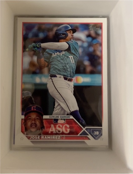 2023 Topps Update 2023 All-Star Game #ASG-50 Jose Ramirez — front