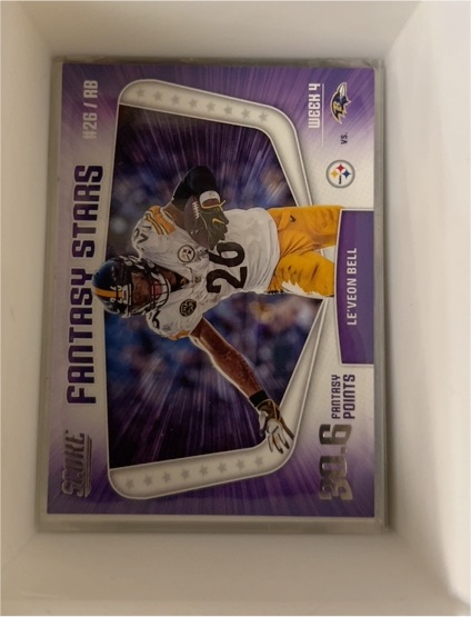 2018 Panini Score #126 Le'Veon Bell — front