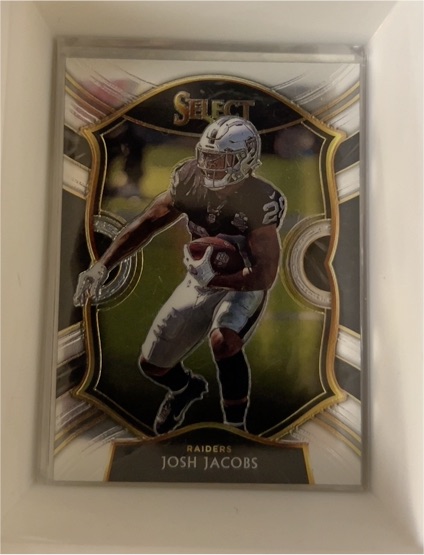 2020 Panini Select #33 Josh Jacobs — front