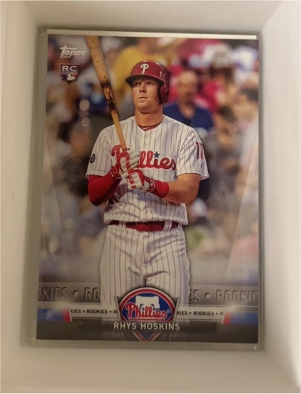 2018 Topps Series 1 Salute #TS-78 Rhys Hoskins — front