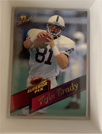 1995 Superior Pix Draft #10 Kyle Brady — front