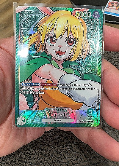 2024 One Piece Two Legends OP08-021 Carrot Alternate Art — front