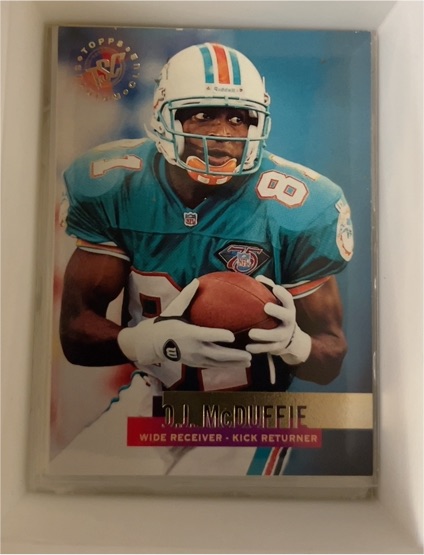 1995 Topps Stadium Club #110 O.J. McDuffie — front