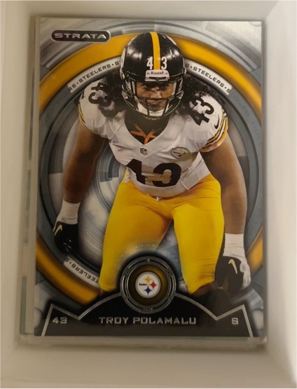 2013 Topps Strata #70 Troy Polamalu — front