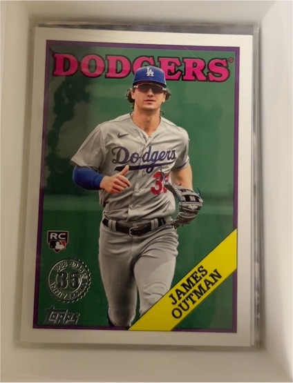 2023 Topps Update Series - 1988 Topps Baseball #88US-5 James Outman — front