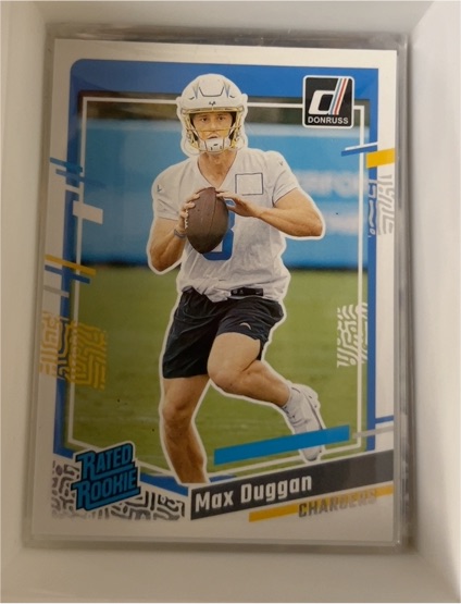 2023 Panini Donruss #352 Max Duggan Rated Rookie — front