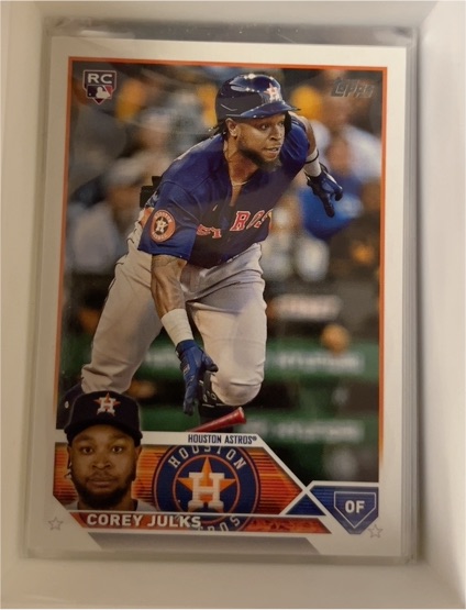 2023 Topps Update Series #US228 Corey Julks — front