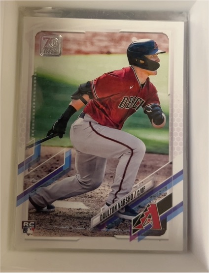 2021 Topps #10 Daulton Varsho — front