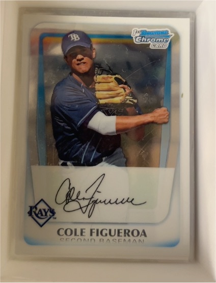 2011 Bowman Chrome #BCP78 Cole Figueroa — front