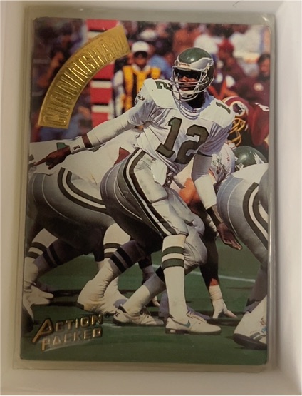 1994 Action Packed #85 Randall Cunningham — front