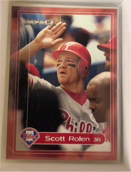 2000 Fleer Impact #68 Scott Rolen — front