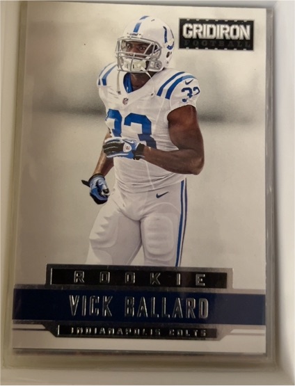 2012 Panini Gridiron Football Rookie Vick Ballard — front