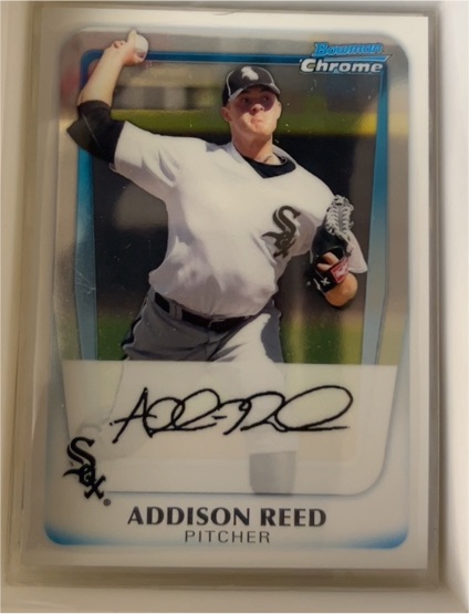 2011 Bowman Chrome Prospects #BCP95 Addison Reed — front