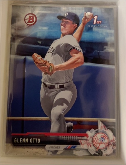 2017 Bowman Draft #BD-84 Glenn Otto — front
