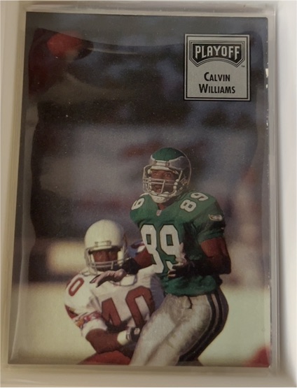 1993 Playoff Contenders #81 Calvin Williams — front