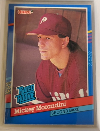 1991 Donruss #44 Mickey Morandini — front