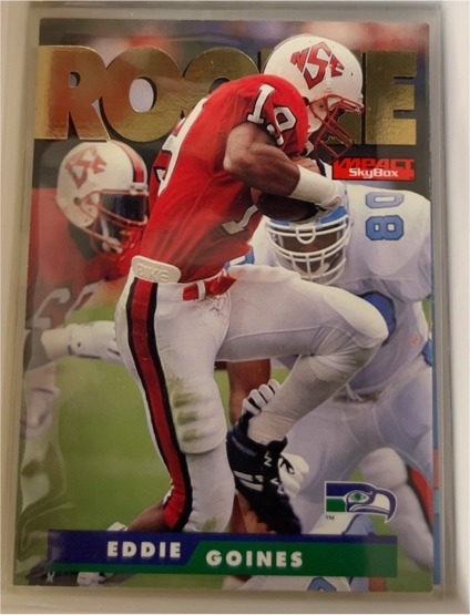 1995 SkyBox Impact #193 Eddie Goines — front