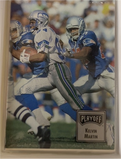 1993 Playoff Contenders #32 Kelvin Martin — front