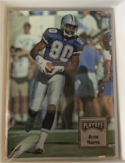1993 Playoff Contenders #93 Alvin Harper Dallas Cowboys — front
