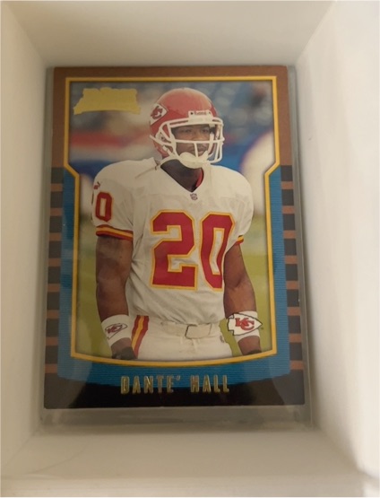 2000 Bowman #223 Dante Hall — front
