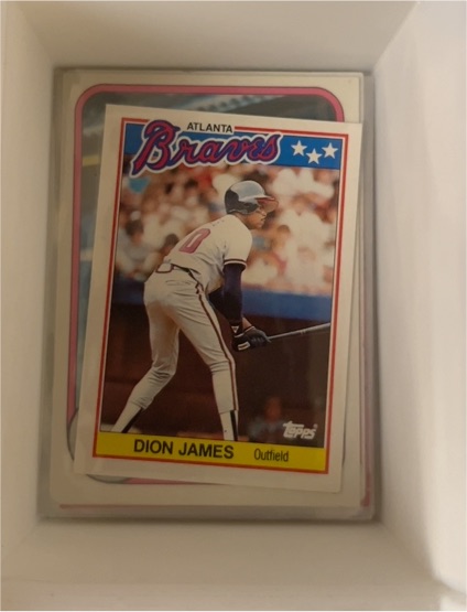 1988 Topps #39 Dion James — front