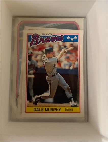 1988 Topps Mini #52 Dale Murphy — front