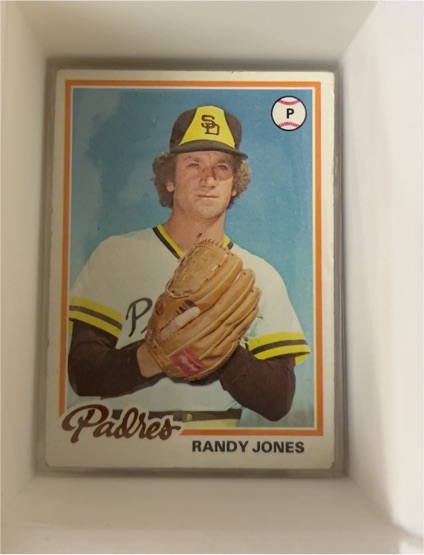 1978 Topps #56 Randy Jones — front