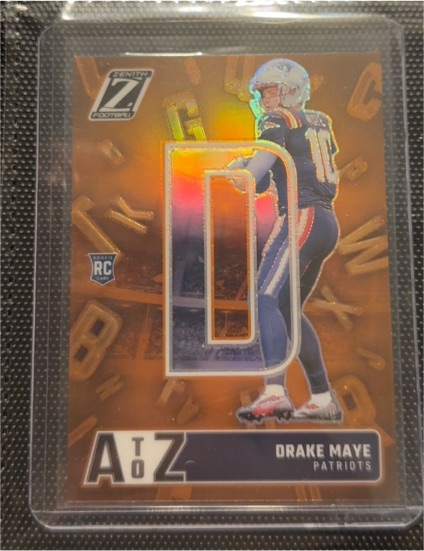 2024 Panini Zenith A to Z #4 Drake Maye — front