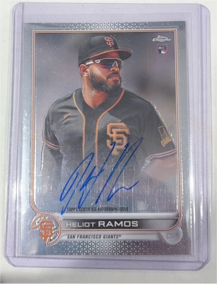 2022 Topps Chrome #RA-HR Heliot Ramos — front