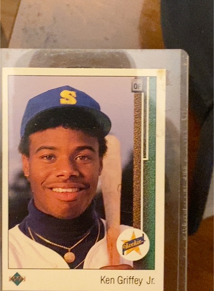 1989 Upper Deck #1 Ken Griffey Jr. Star Rookie — front