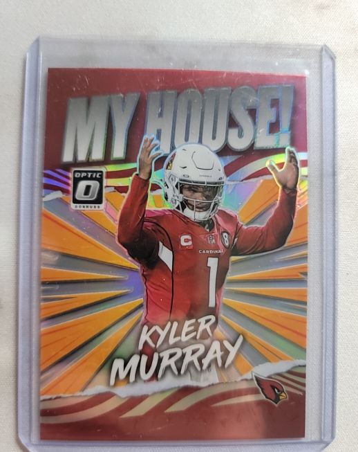 2021 Donruss Optic #MH-19 Kyler Murray My House! — front