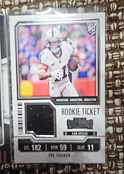 2023 Panini Contenders #TS35V Tre Tucker Rookie Ticket Variation — front