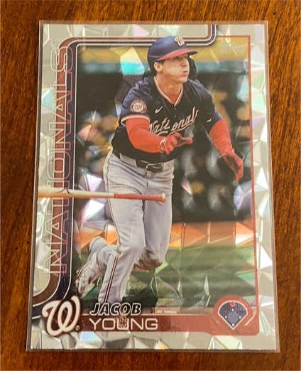 2025 Topps Series 2 #413 Jacob Young — front