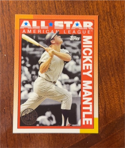 2025 Topps Series 2 #90AS-43 Mickey Mantle — front