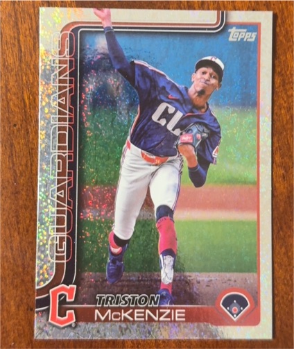 2025 Topps Chrome #21 Triston McKenzie — front