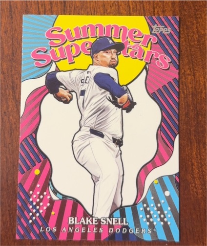 2025 Topps Series 2 Summer Superstars #SS-44 Blake Snell — front