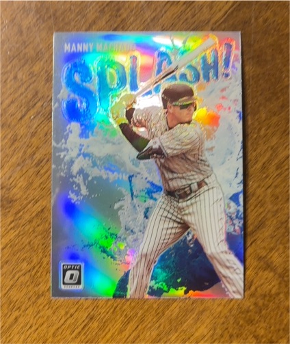 2022 Donruss Optic #SP-13 Manny Machado Splash! — front